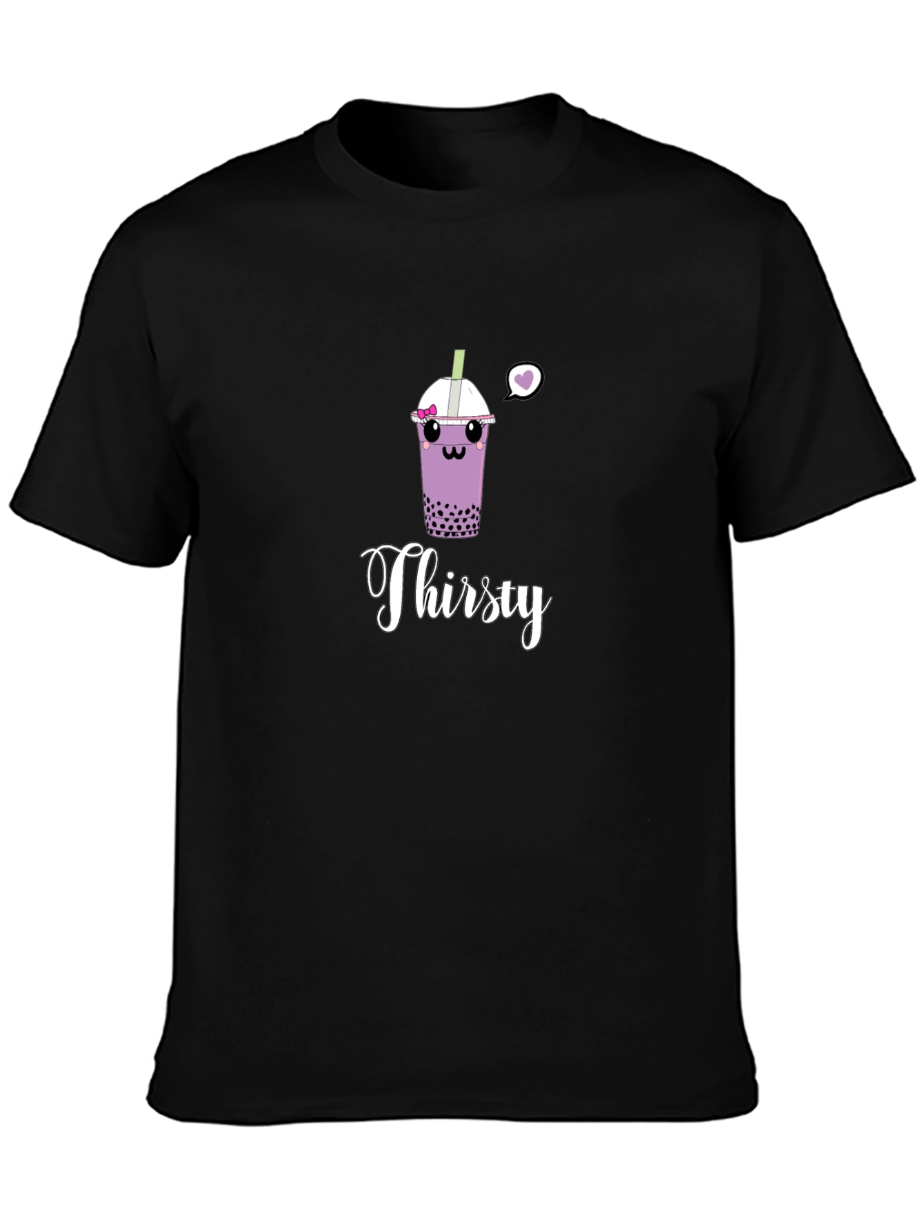 Thirsty Boba Kawaii Graphic Tee