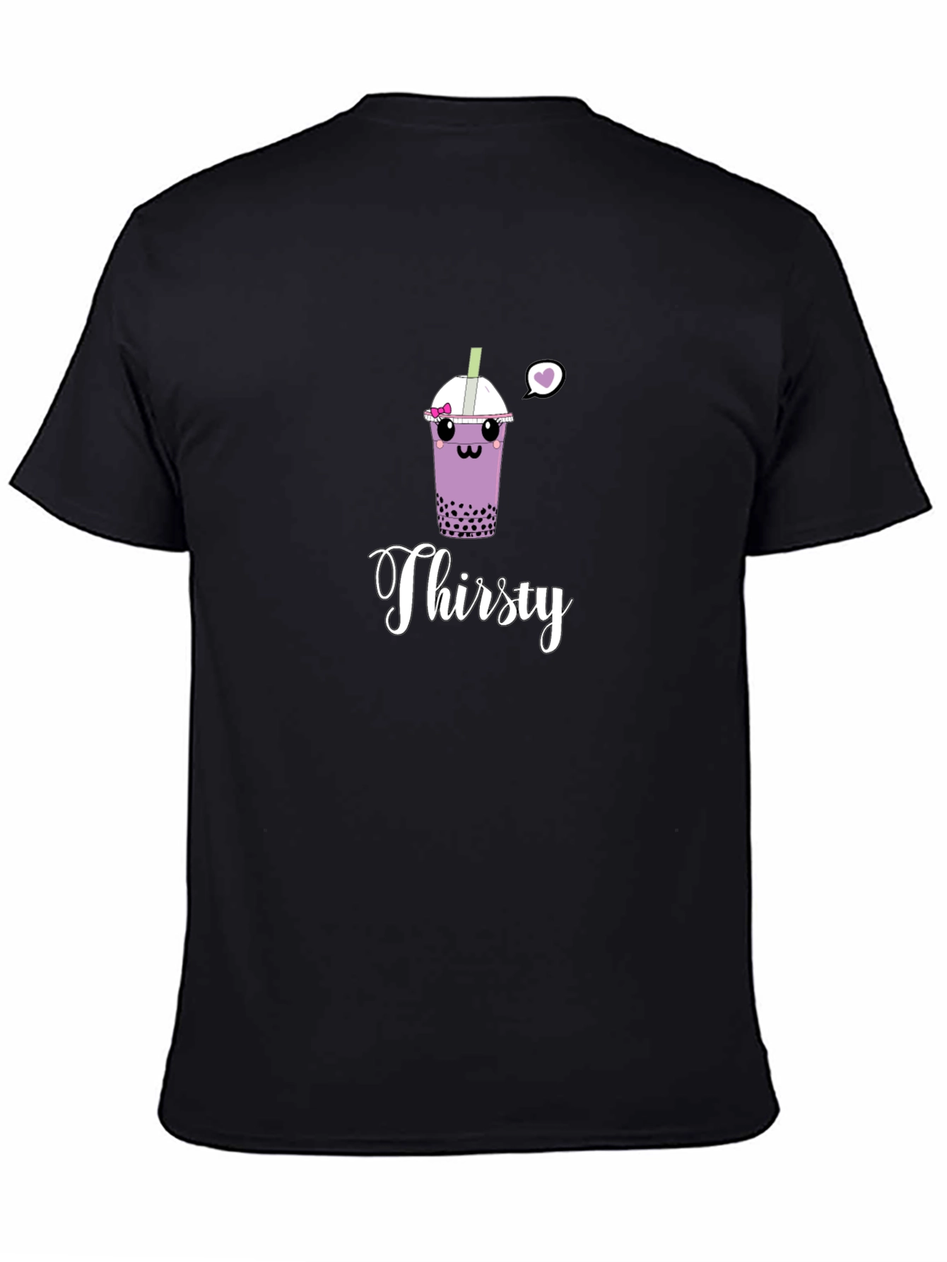 Thirsty Boba Kawaii Graphic Tee
