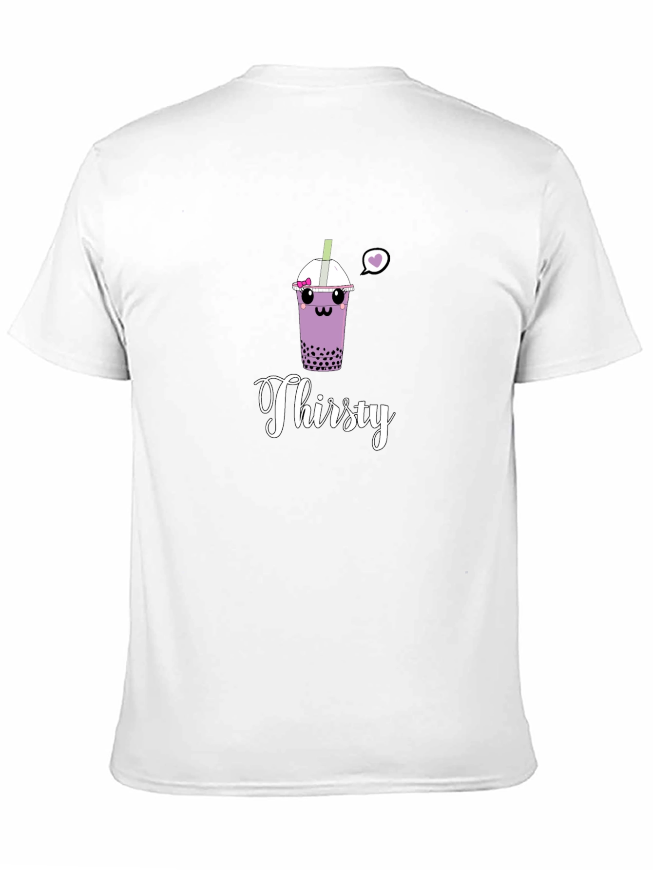 Thirsty Boba Kawaii Graphic Tee