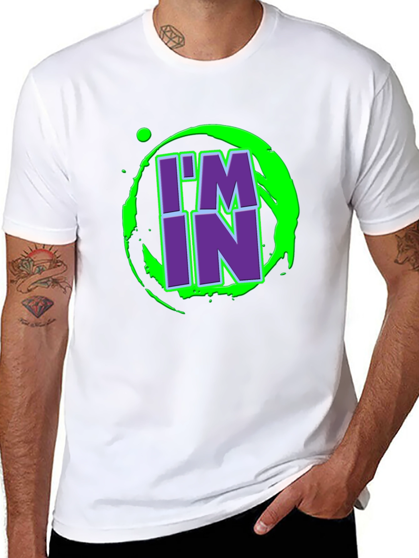 Im In Graphic Tee - Bold Casual Cotton T-Shirt
