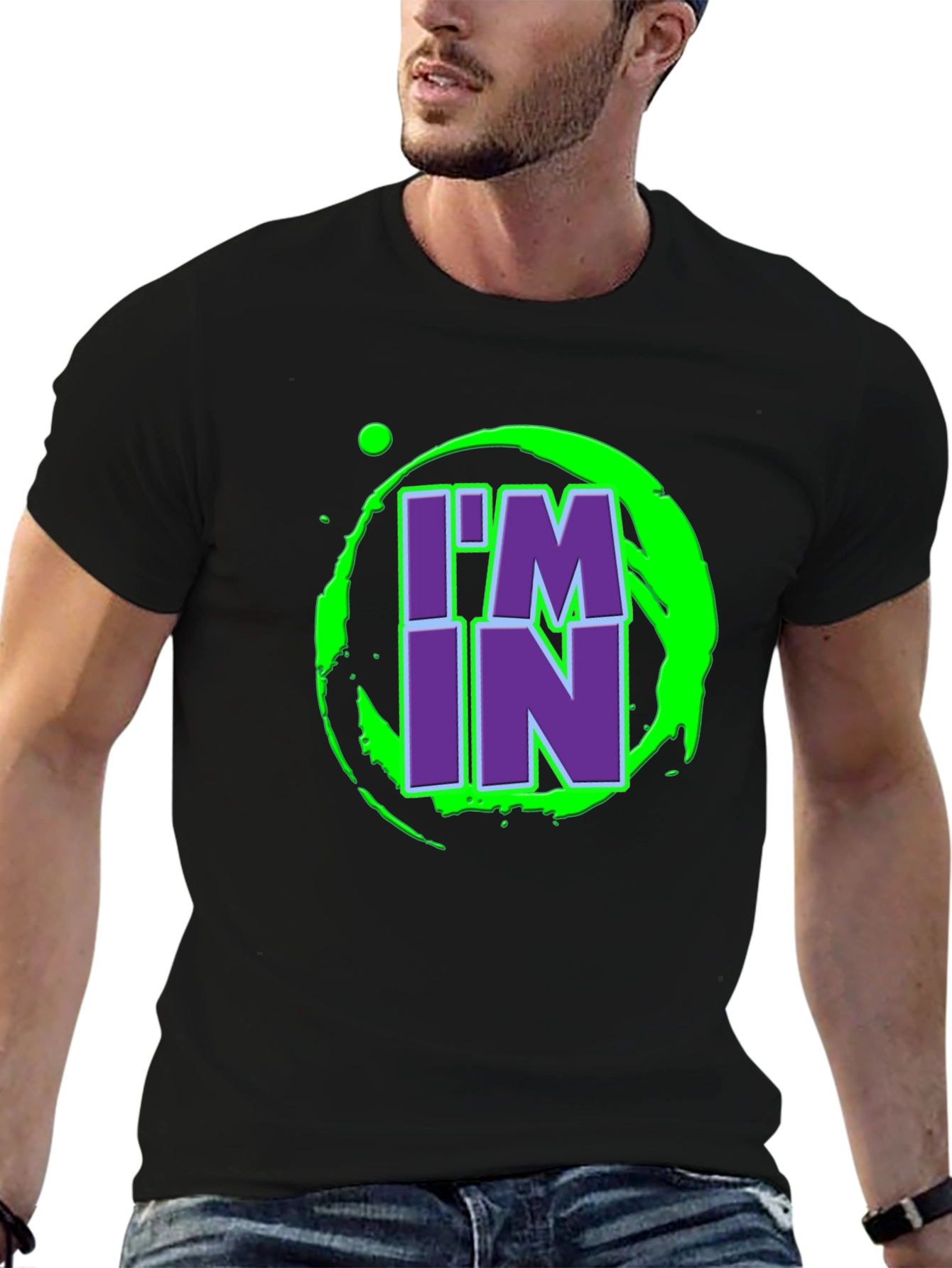 Im In Graphic Tee - Bold Casual Cotton T-Shirt