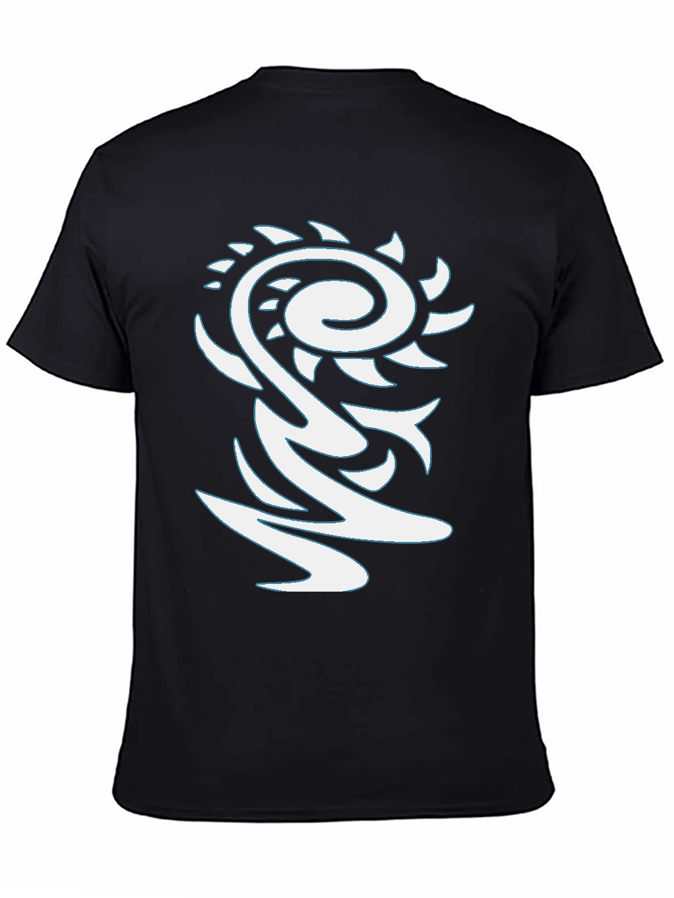 Tribal Graphic Black T-Shirt