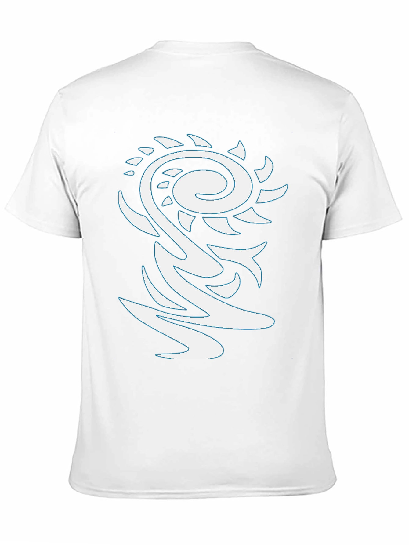 Tribal Graphic Black T-Shirt