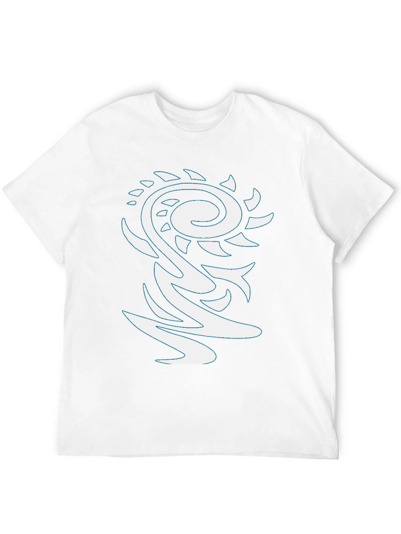 Tribal Graphic Black T-Shirt