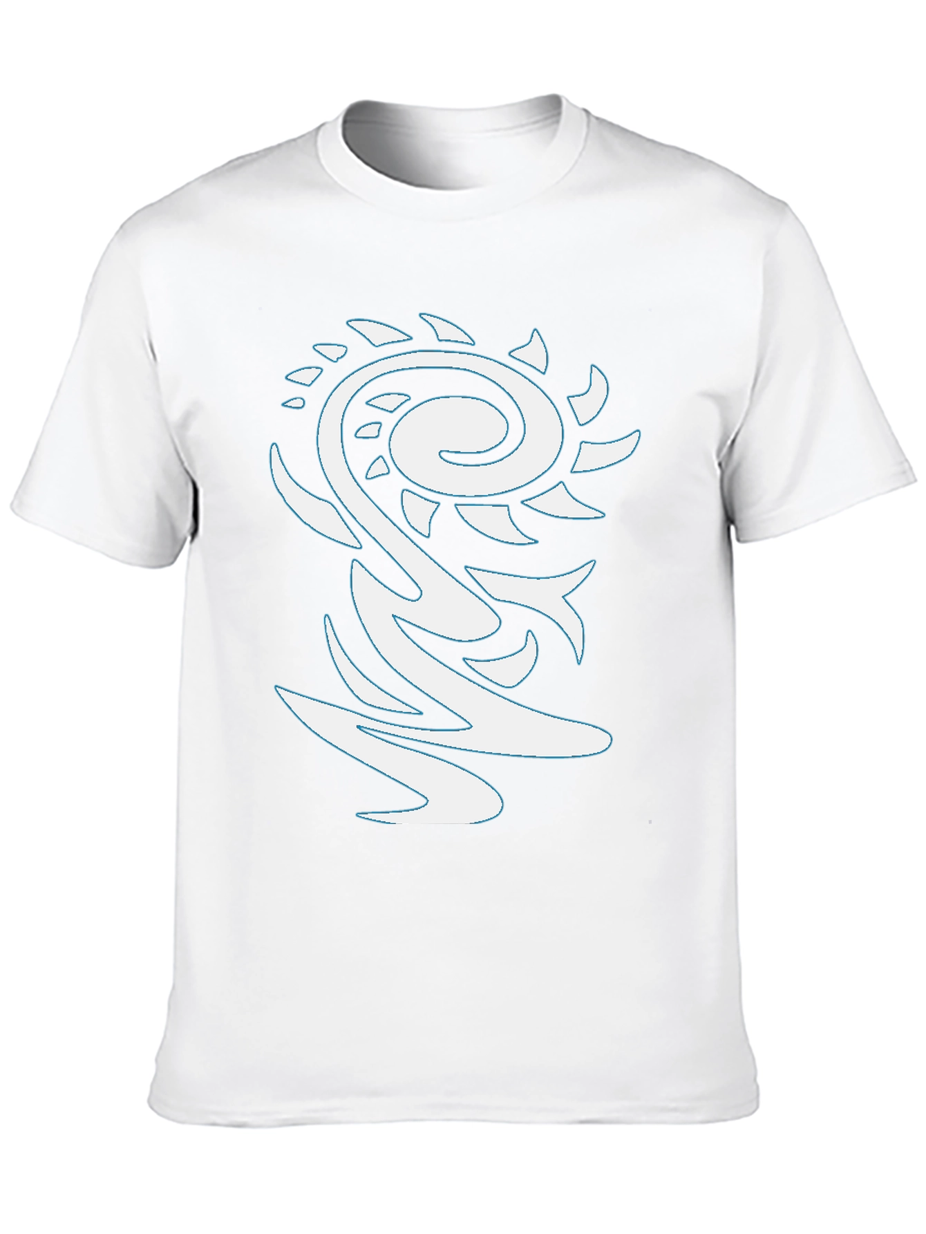 Tribal Graphic Black T-Shirt
