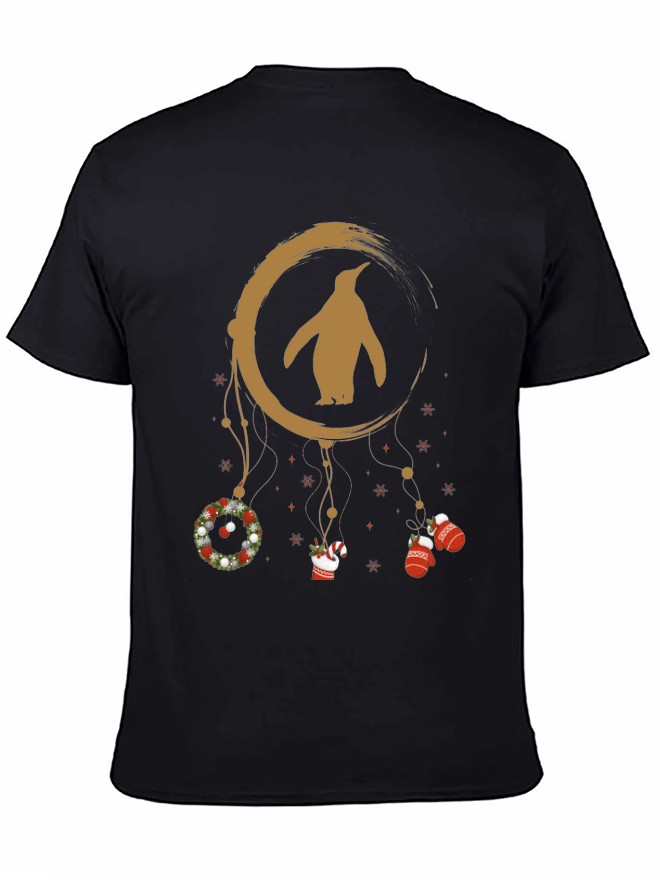 Penguin Christmas Dreamcatcher T-Shirt