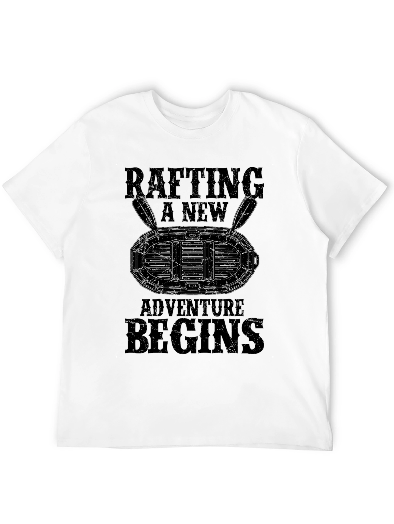 Rafting Adventure T-Shirt - Black