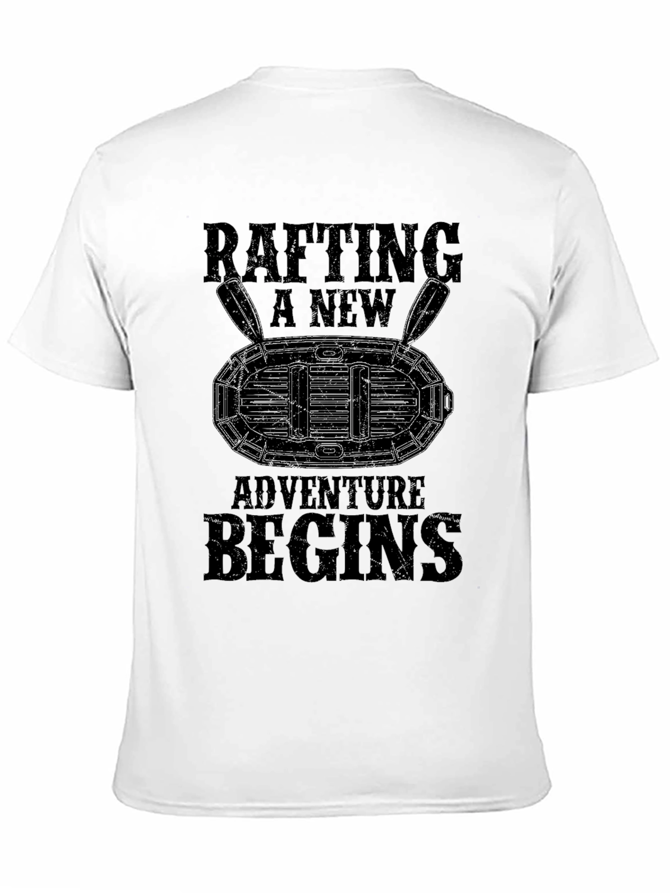 Rafting Adventure T-Shirt - Black