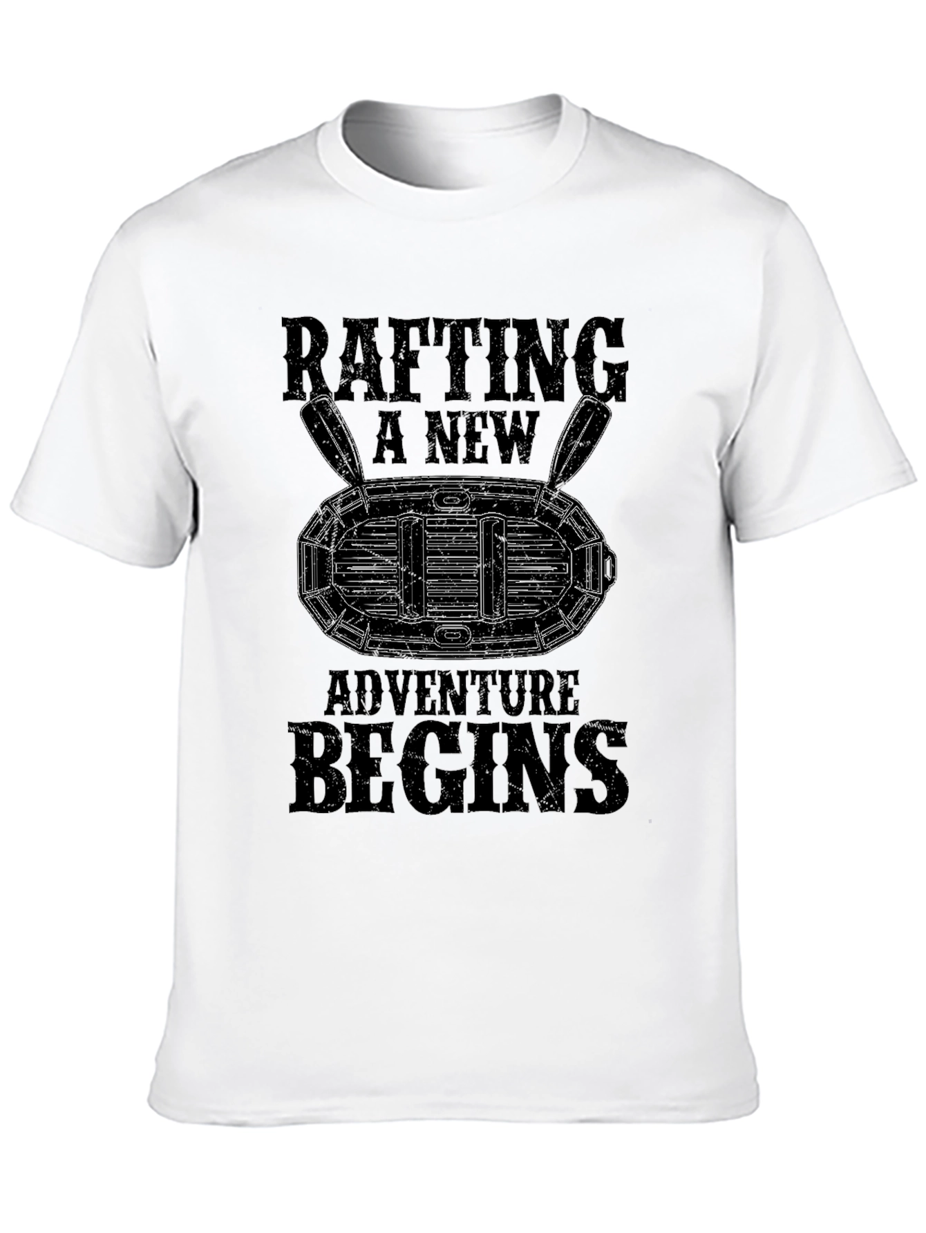 Rafting Adventure T-Shirt - Black