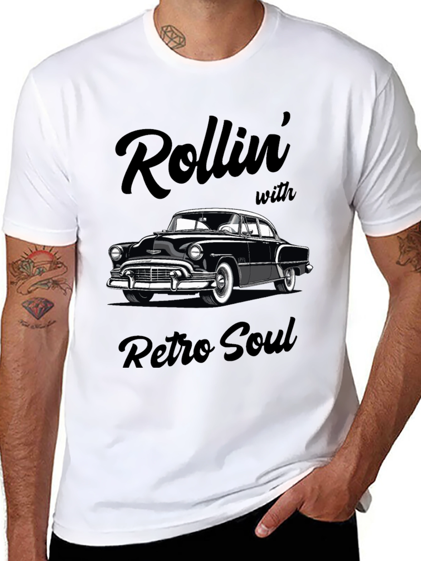 Retro Soul Classic Car T-Shirt