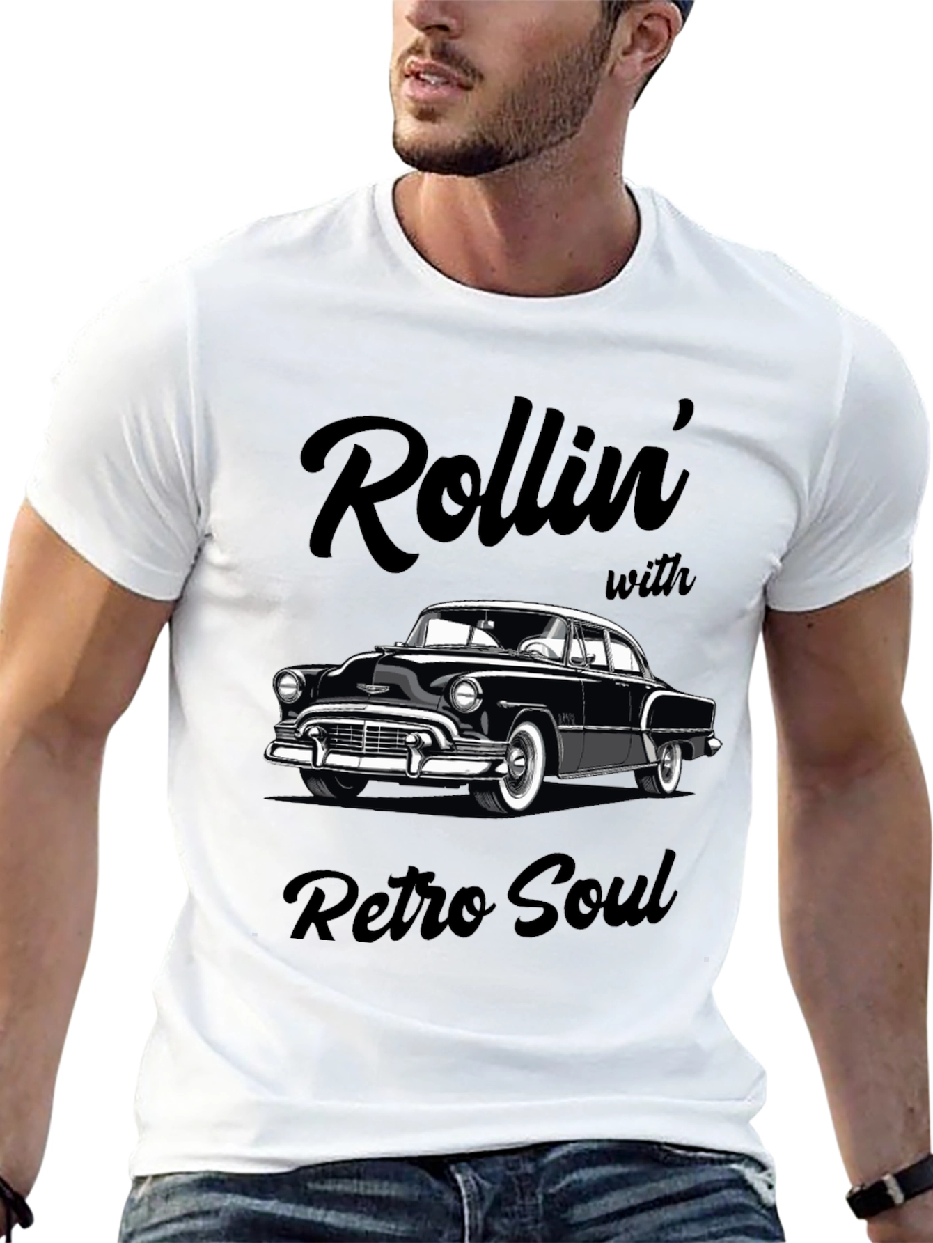 Retro Soul Classic Car T-Shirt
