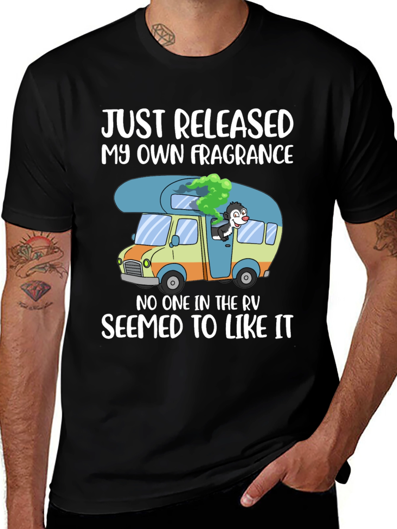 Funny My Own Fragrance Black T-Shirt