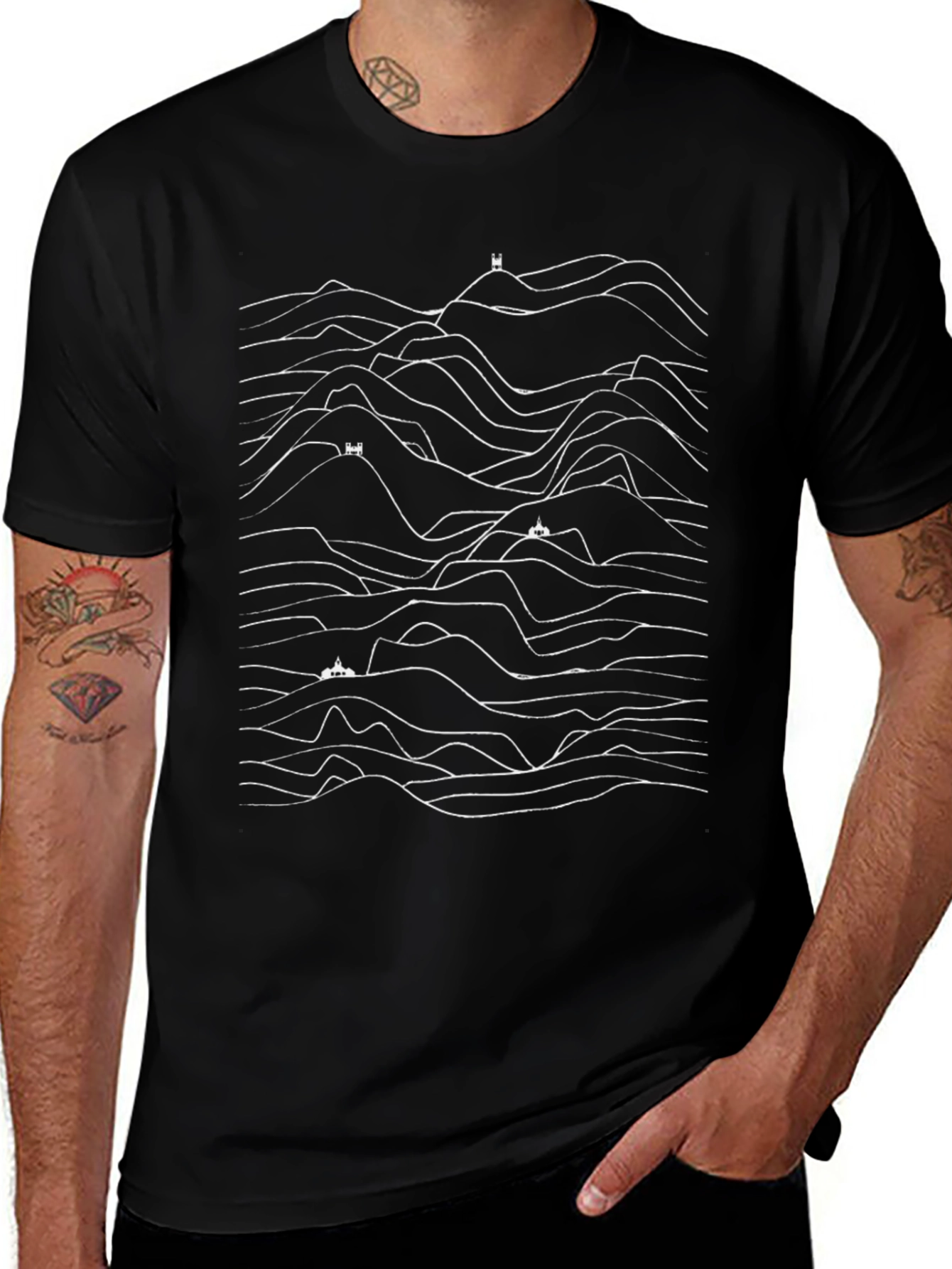 Mountainscape Graphic Tee
