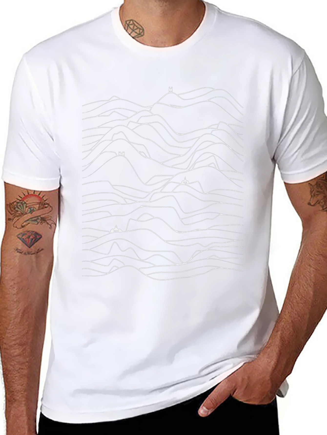 Mountainscape Graphic Tee