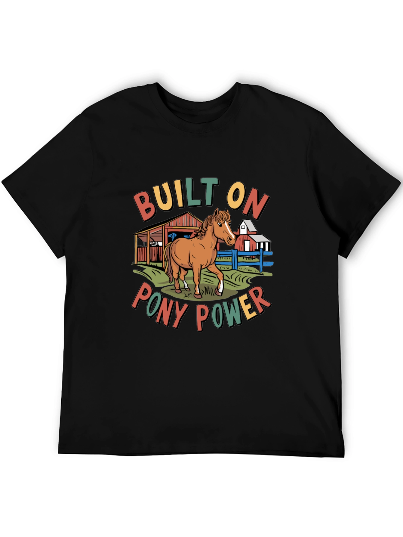 Built on Pony Power Graphic Tee