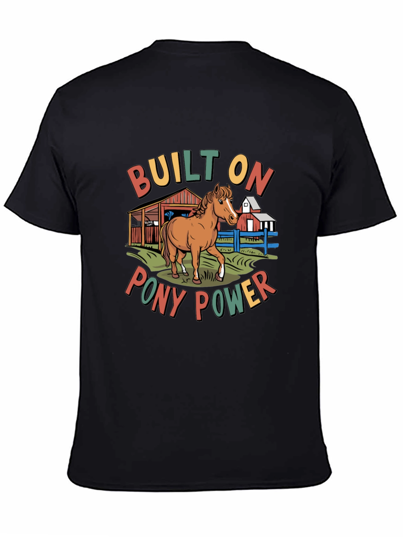 Built on Pony Power Graphic Tee