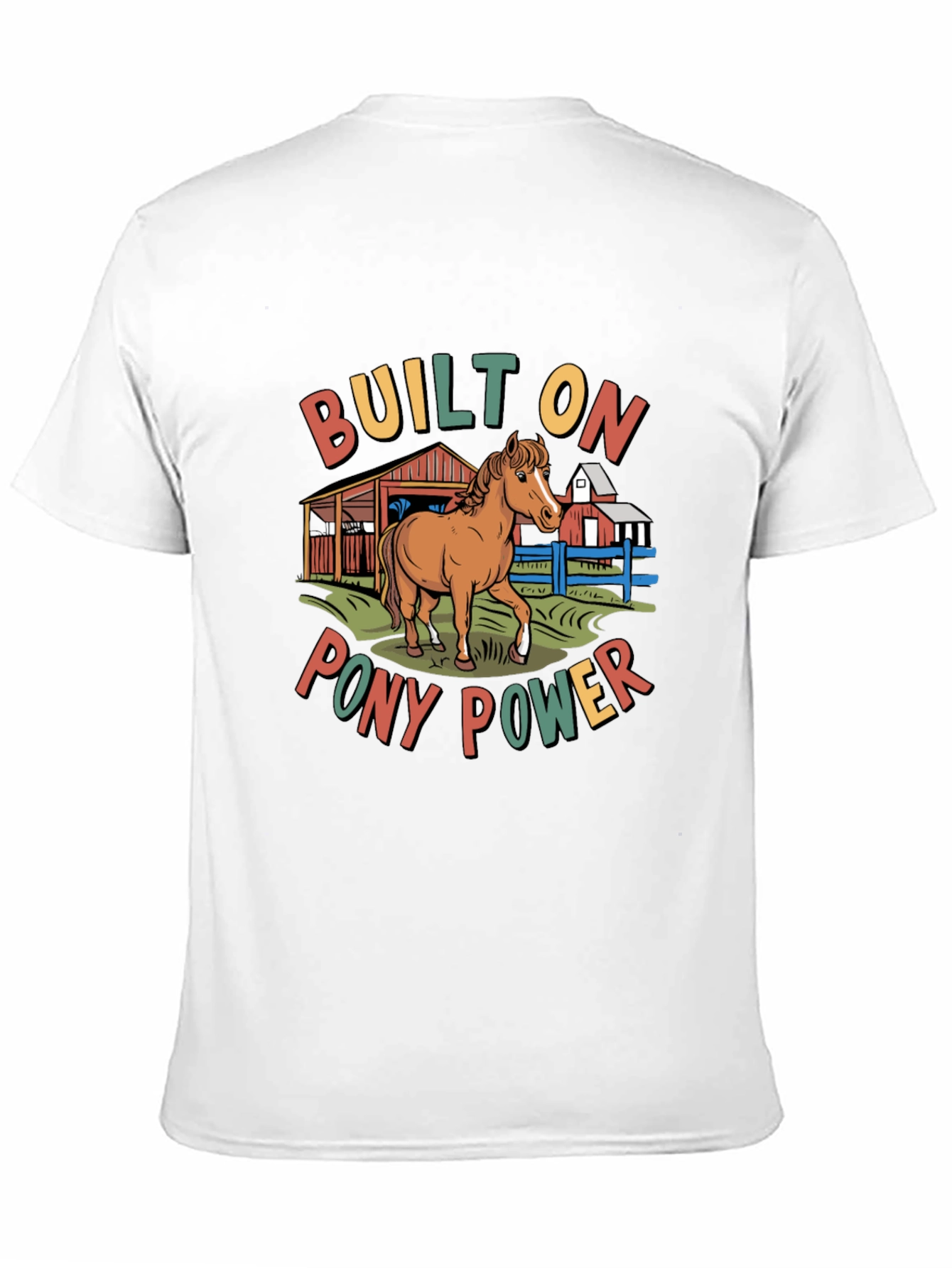 Built on Pony Power Graphic Tee