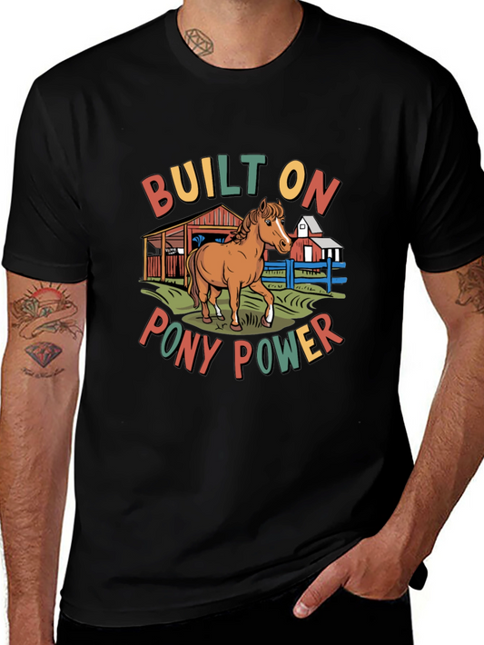 Built on Pony Power Graphic Tee
