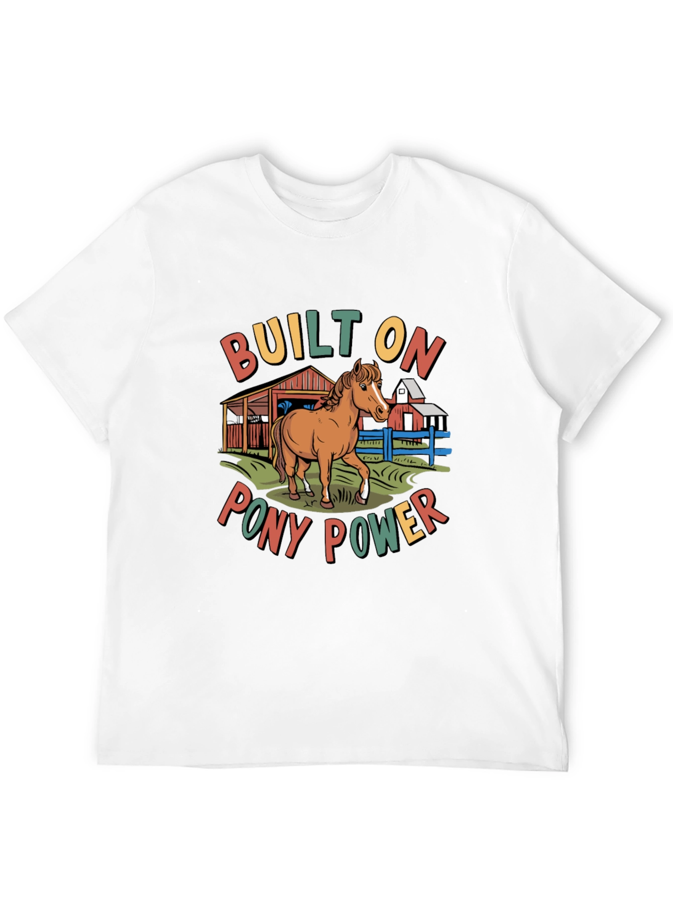 Built on Pony Power Graphic Tee