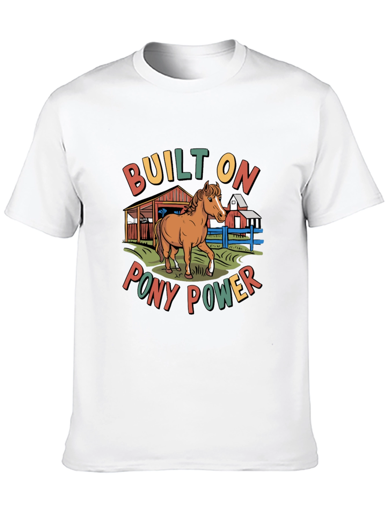 Built on Pony Power Graphic Tee