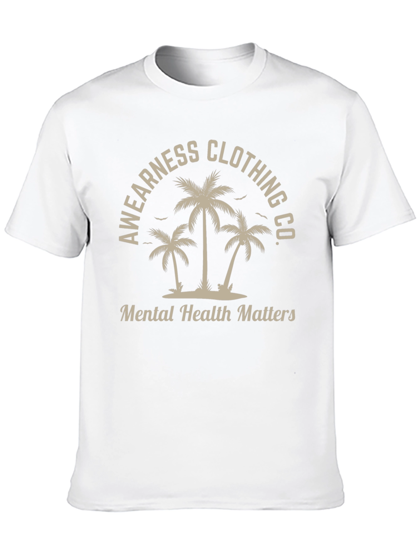 Awearness Clothing Co. Mental Health Matters Black T-Shirt