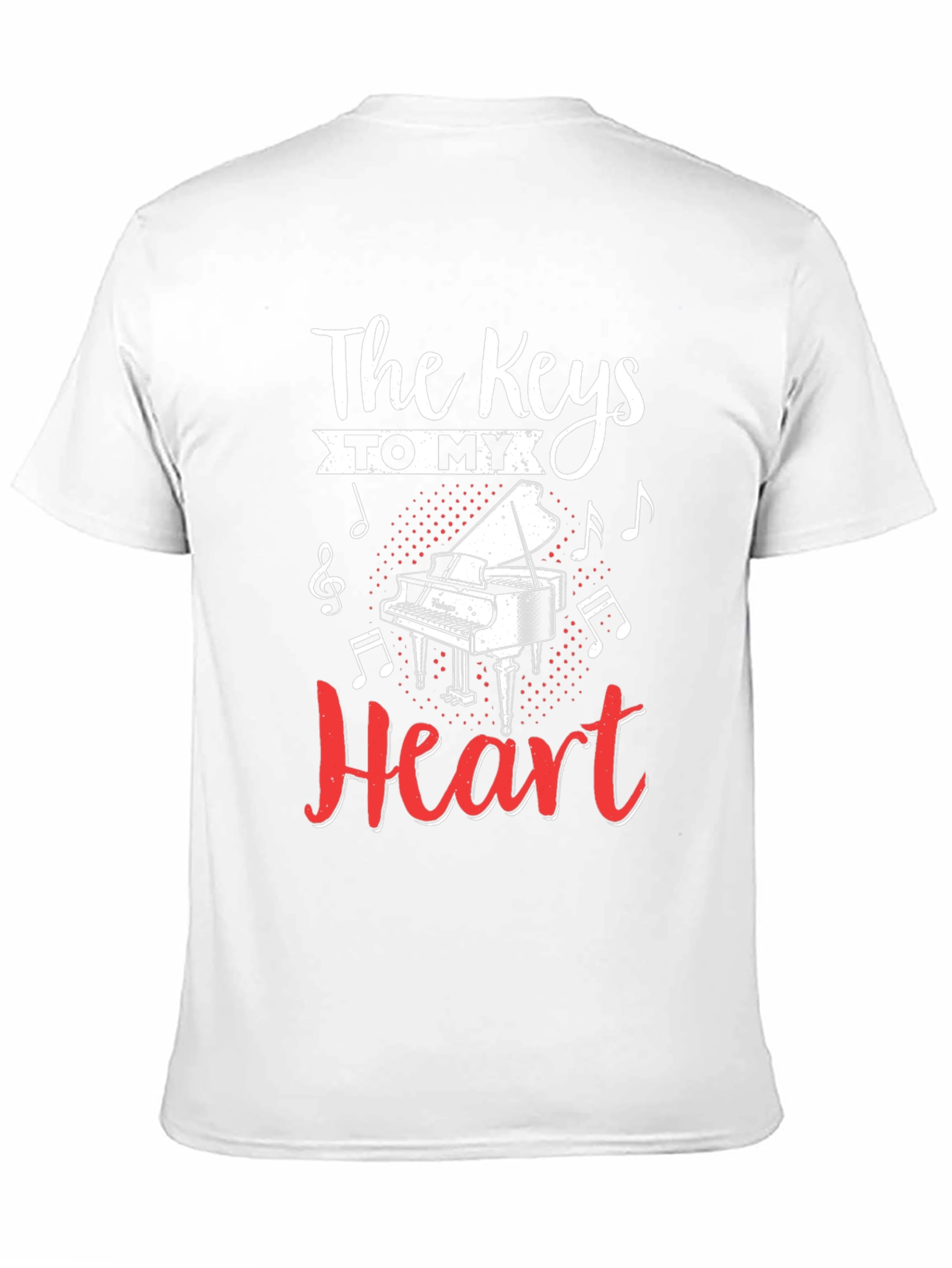 The Keys To My Heart Piano T-Shirt