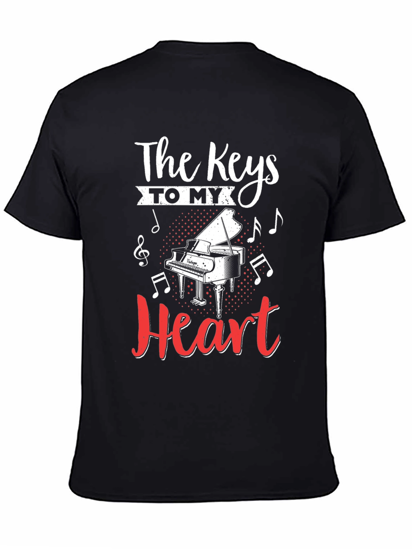 The Keys To My Heart Piano T-Shirt