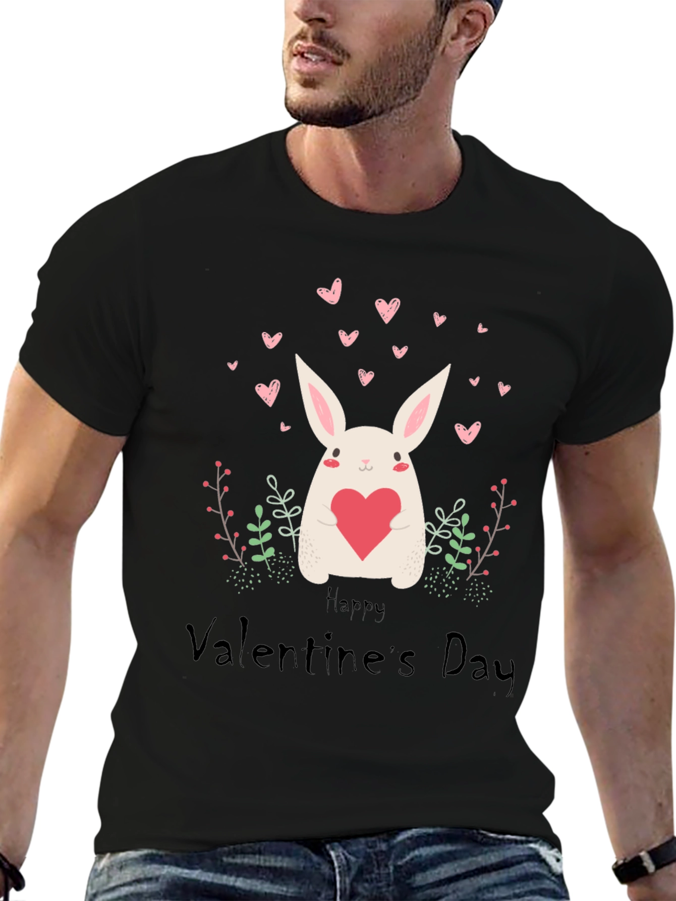 Valentines Day Bunny T-Shirt