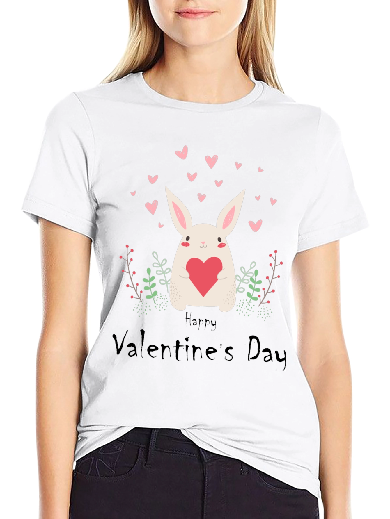 Valentines Day Bunny T-Shirt