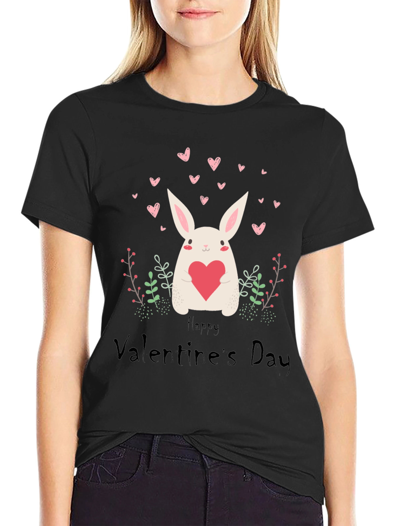 Valentines Day Bunny T-Shirt