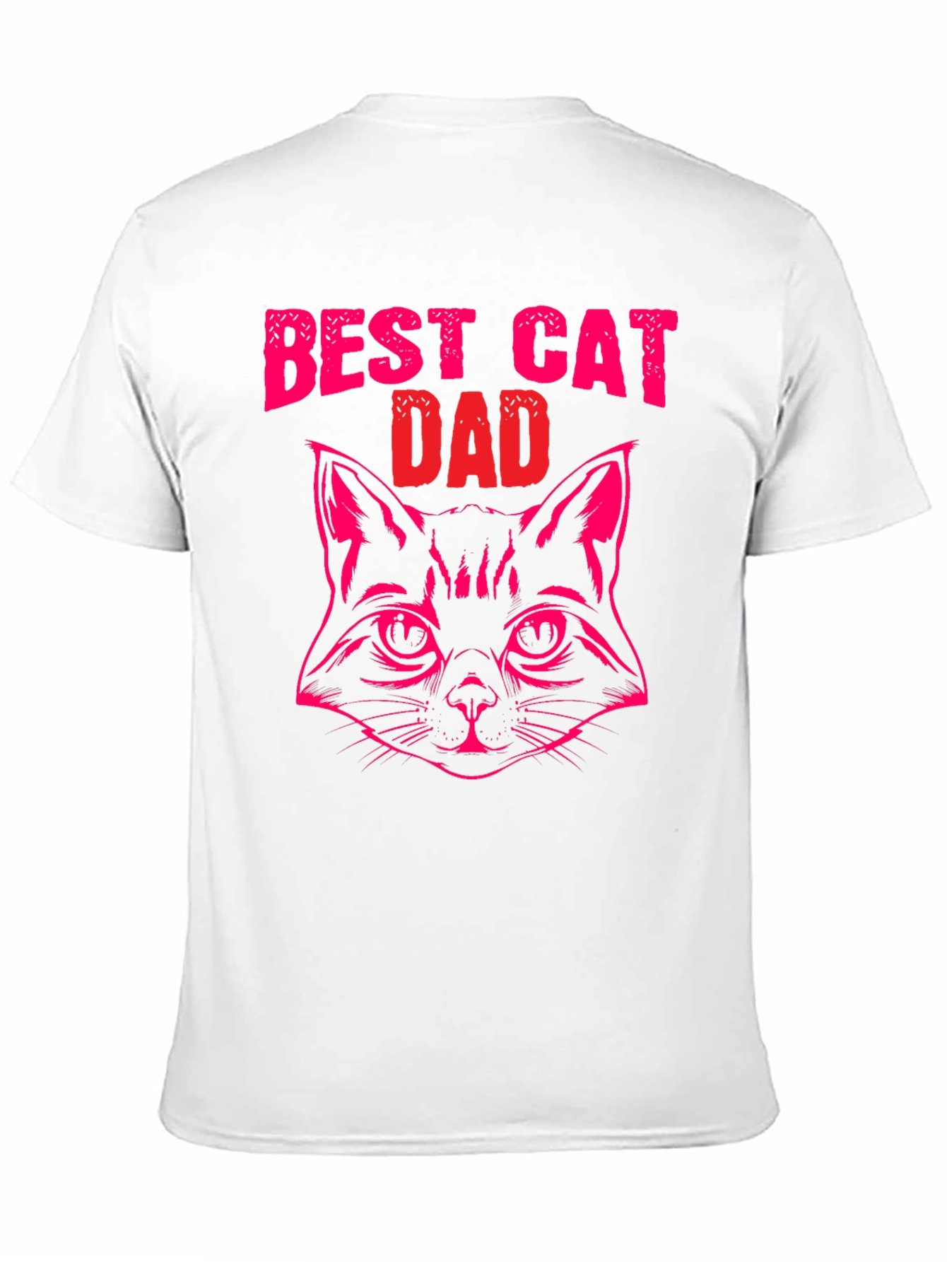 Best Cat Dad Black T-Shirt