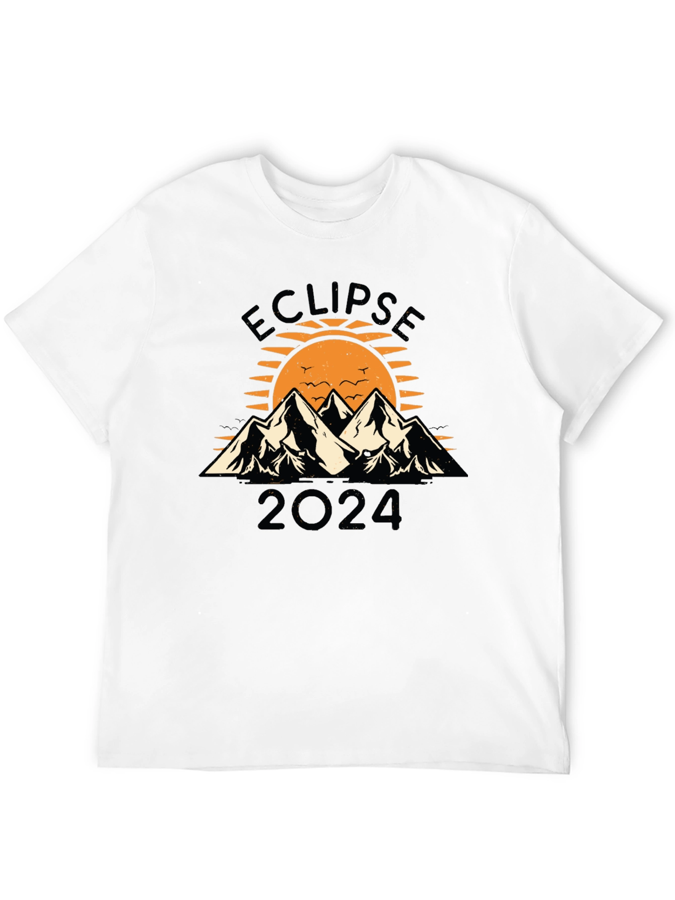 Eclipse 2024 T-Shirt Black Unisex