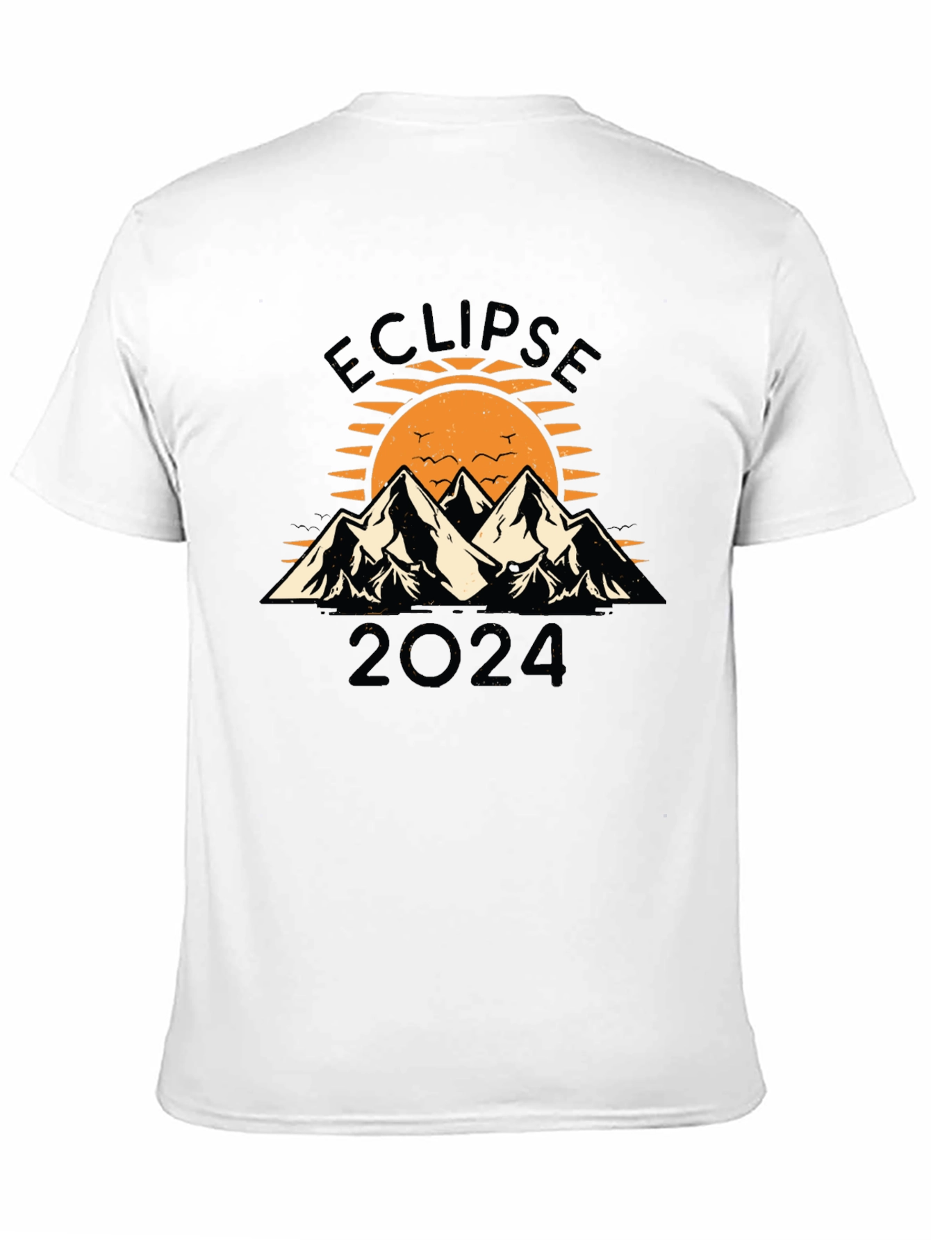 Eclipse 2024 T-Shirt Black Unisex
