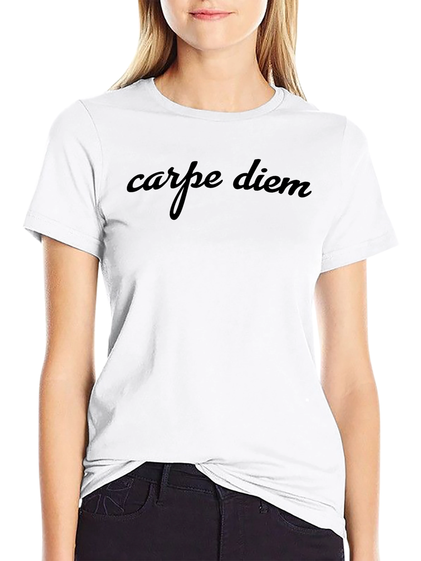 Carpe Diem Black T-Shirt - Seize the Day