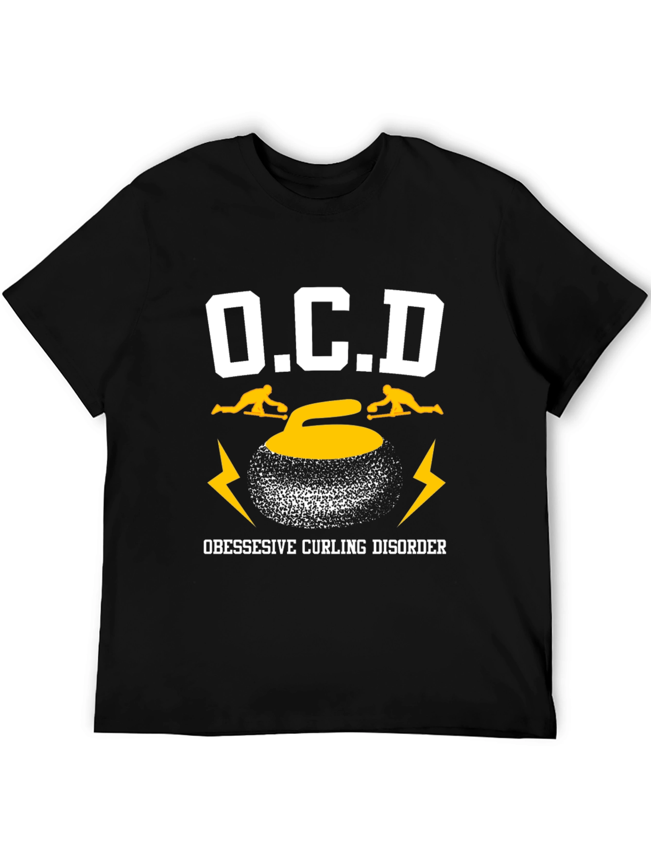 Obsessive Curling Disorder Graphic T-Shirt