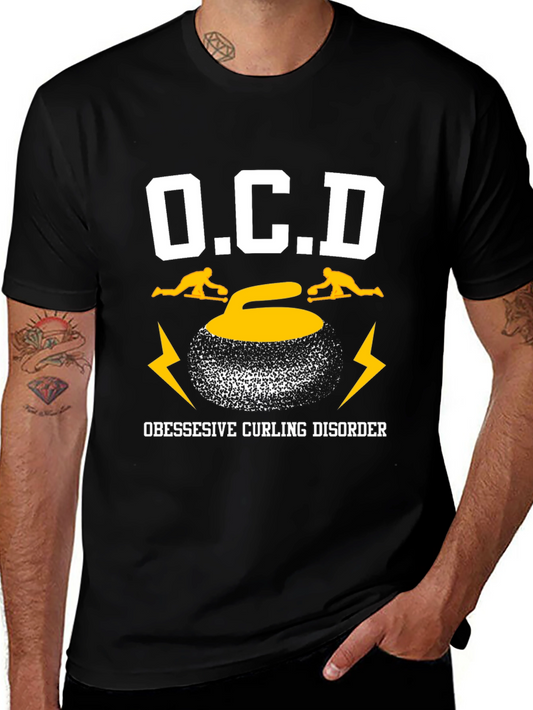 Obsessive Curling Disorder Graphic T-Shirt
