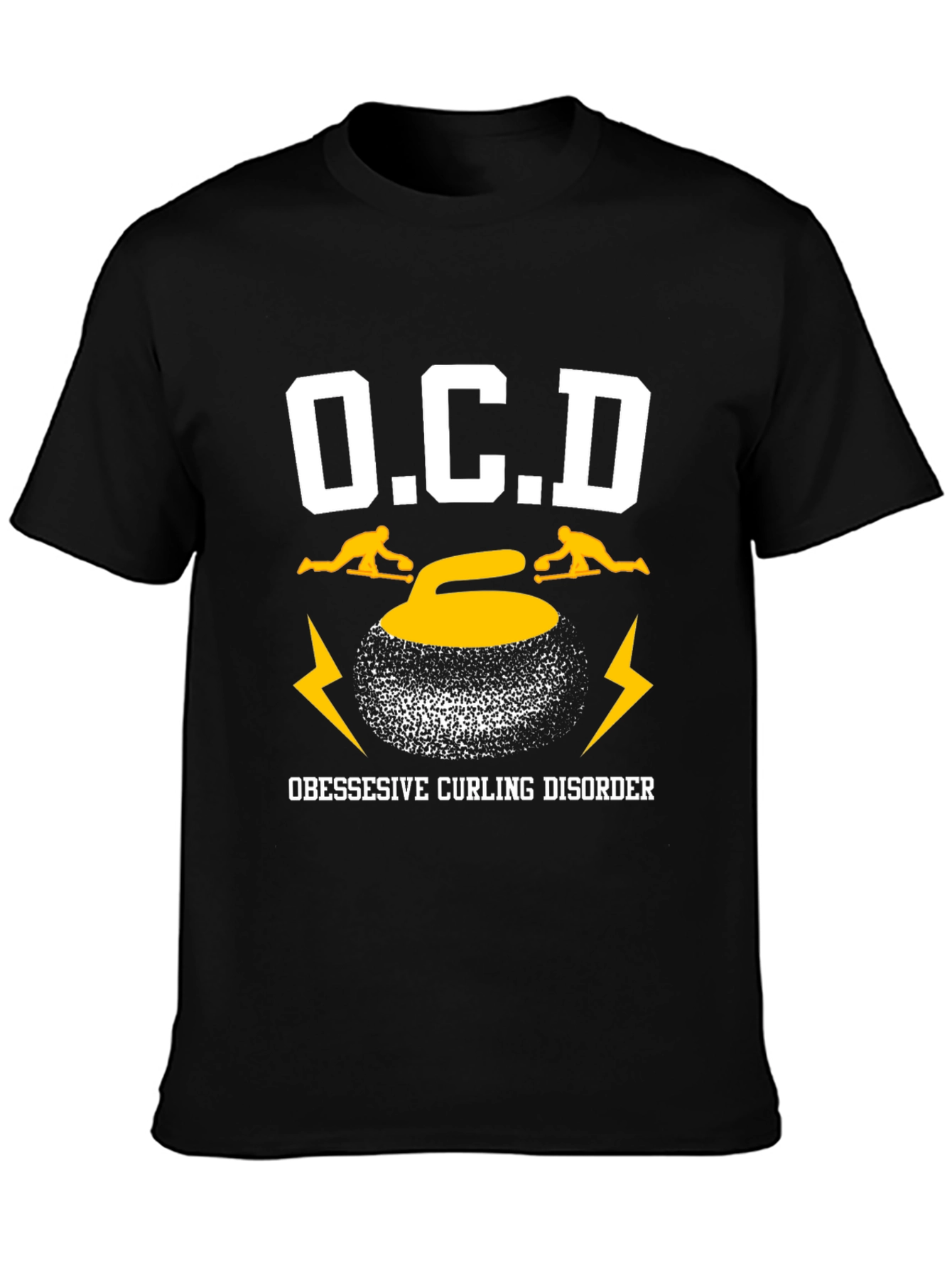 Obsessive Curling Disorder Graphic T-Shirt