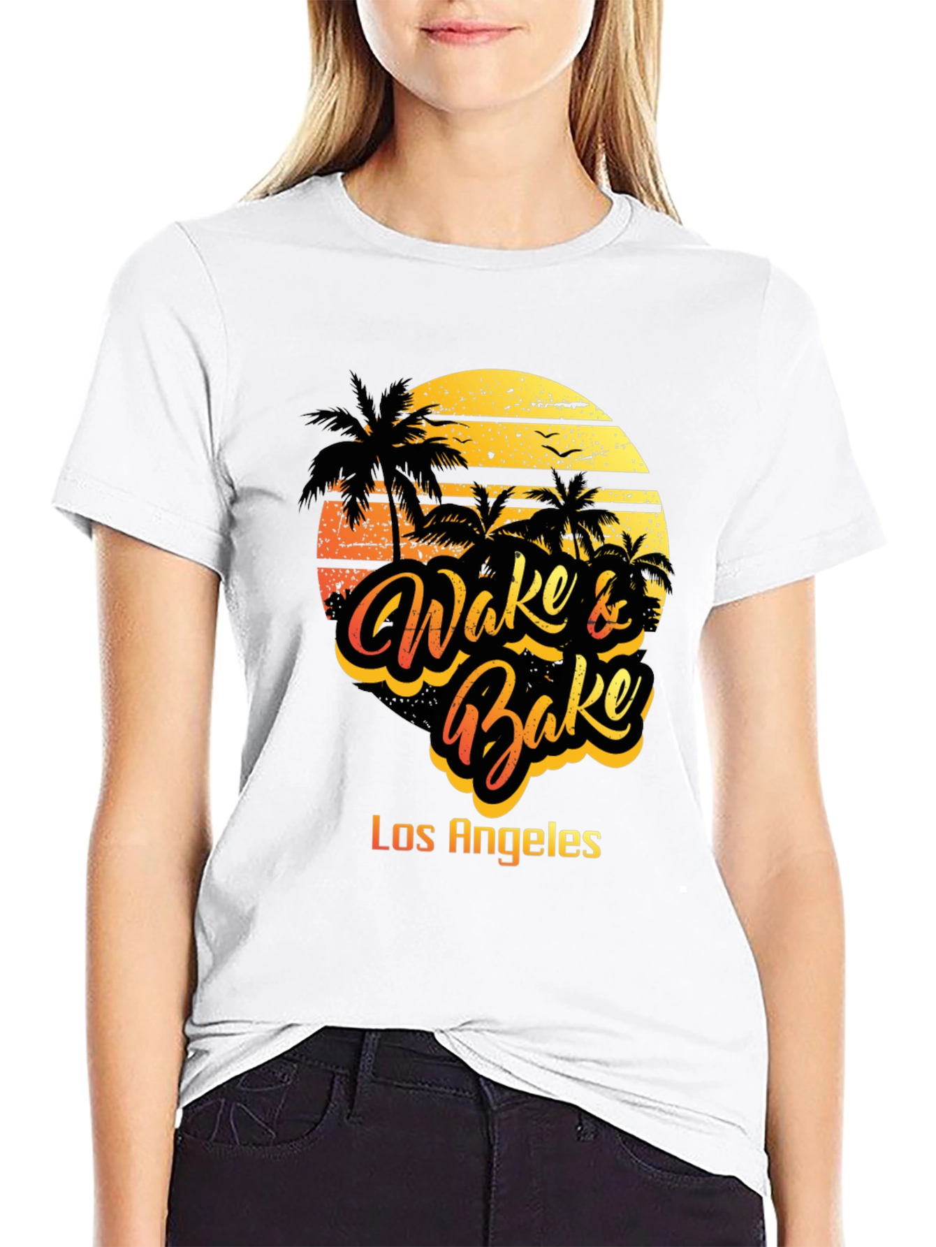 Wake & Bake Los Angeles Graphic Tee