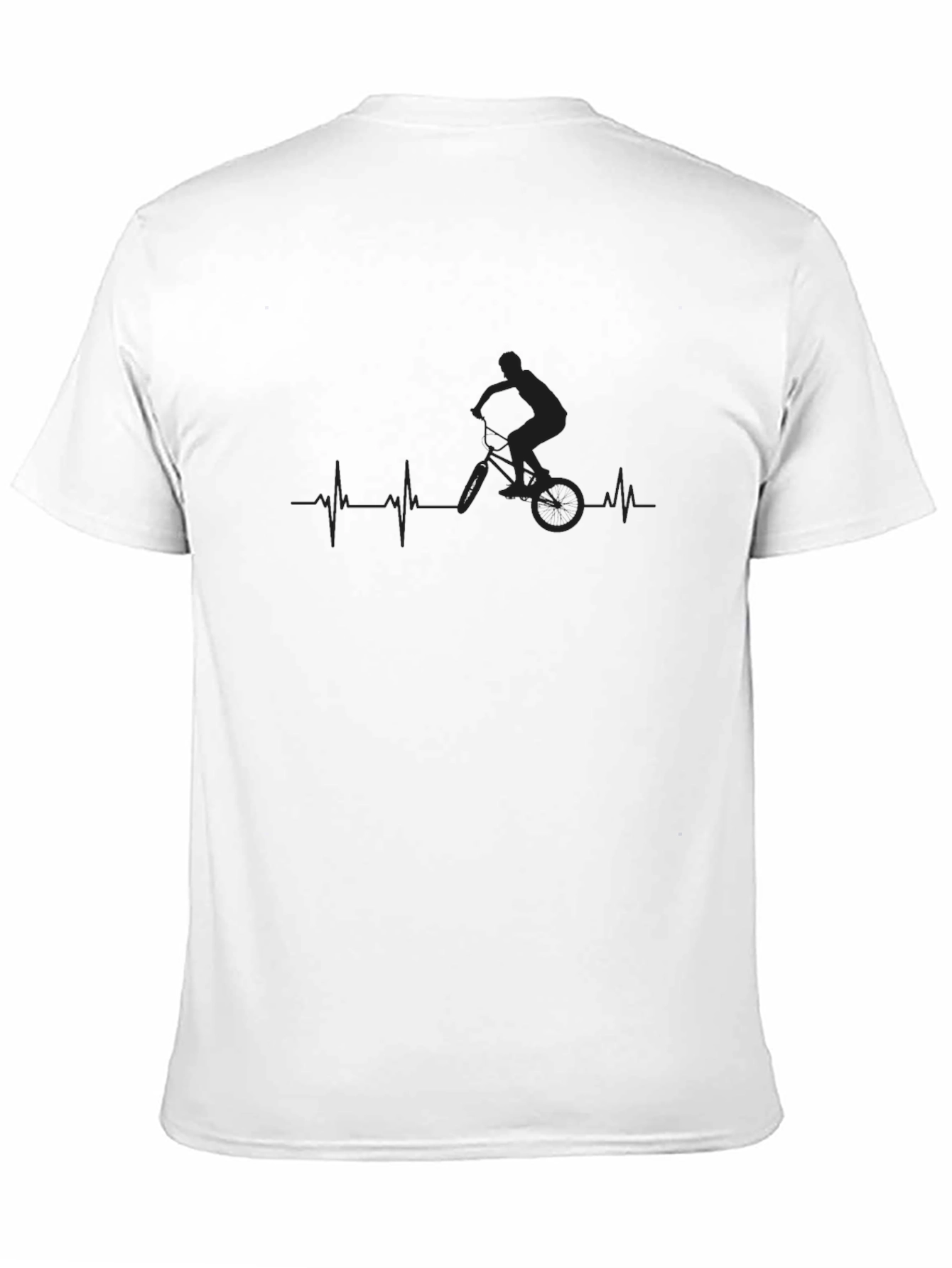 BMX Heartbeat T-Shirt - Cool Rider Tee