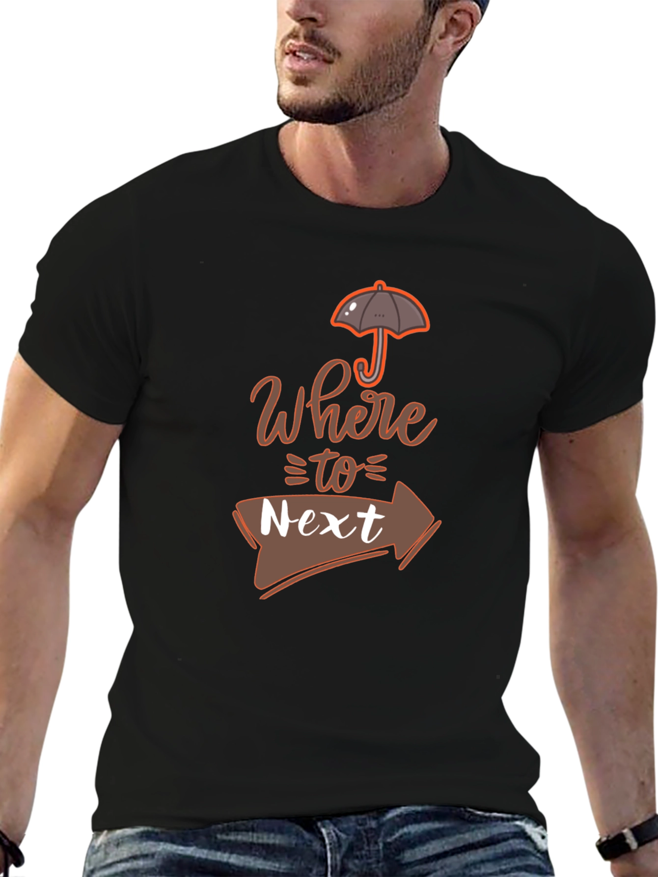 Where To Next Graphic T-Shirt