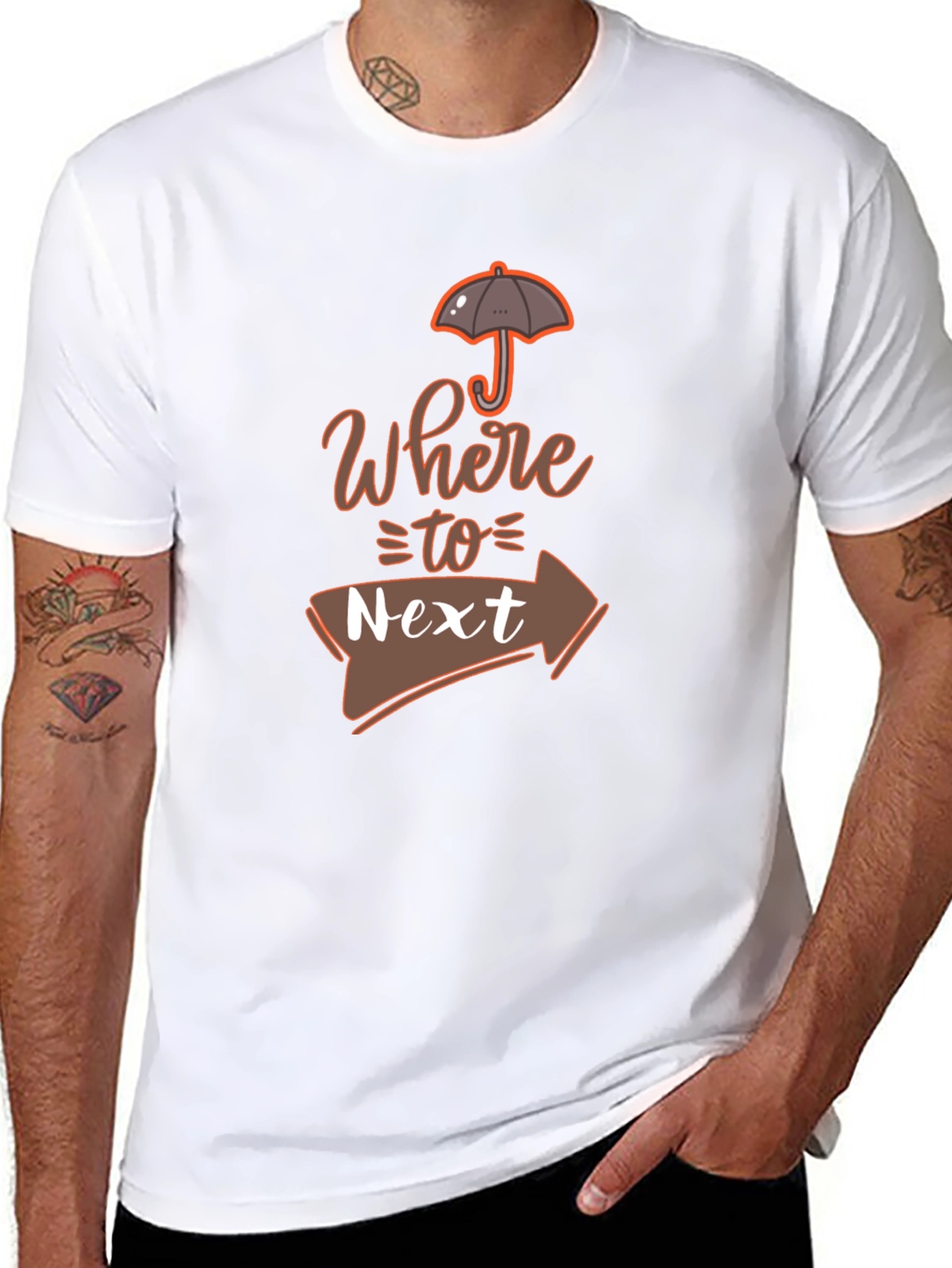 Where To Next Graphic T-Shirt