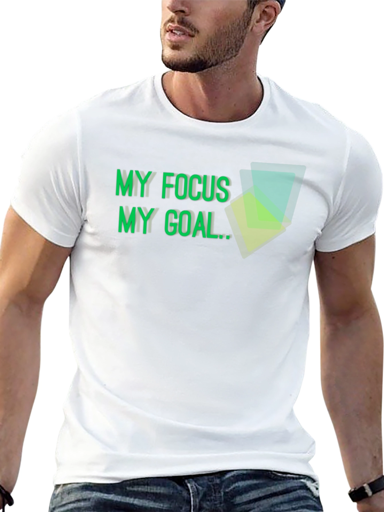 Focus Goal T-Shirt Motivational Graphic Tee