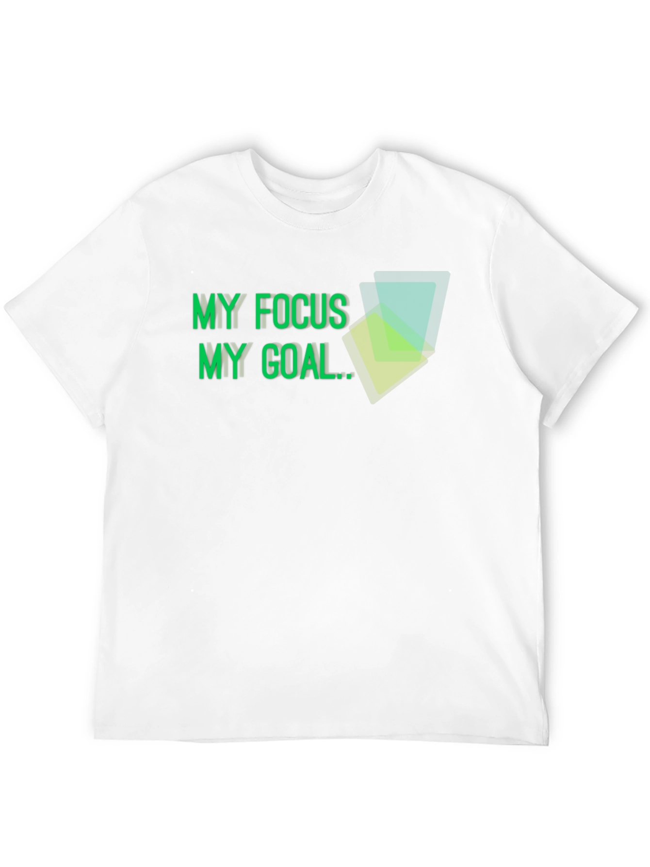 Focus Goal T-Shirt Motivational Graphic Tee