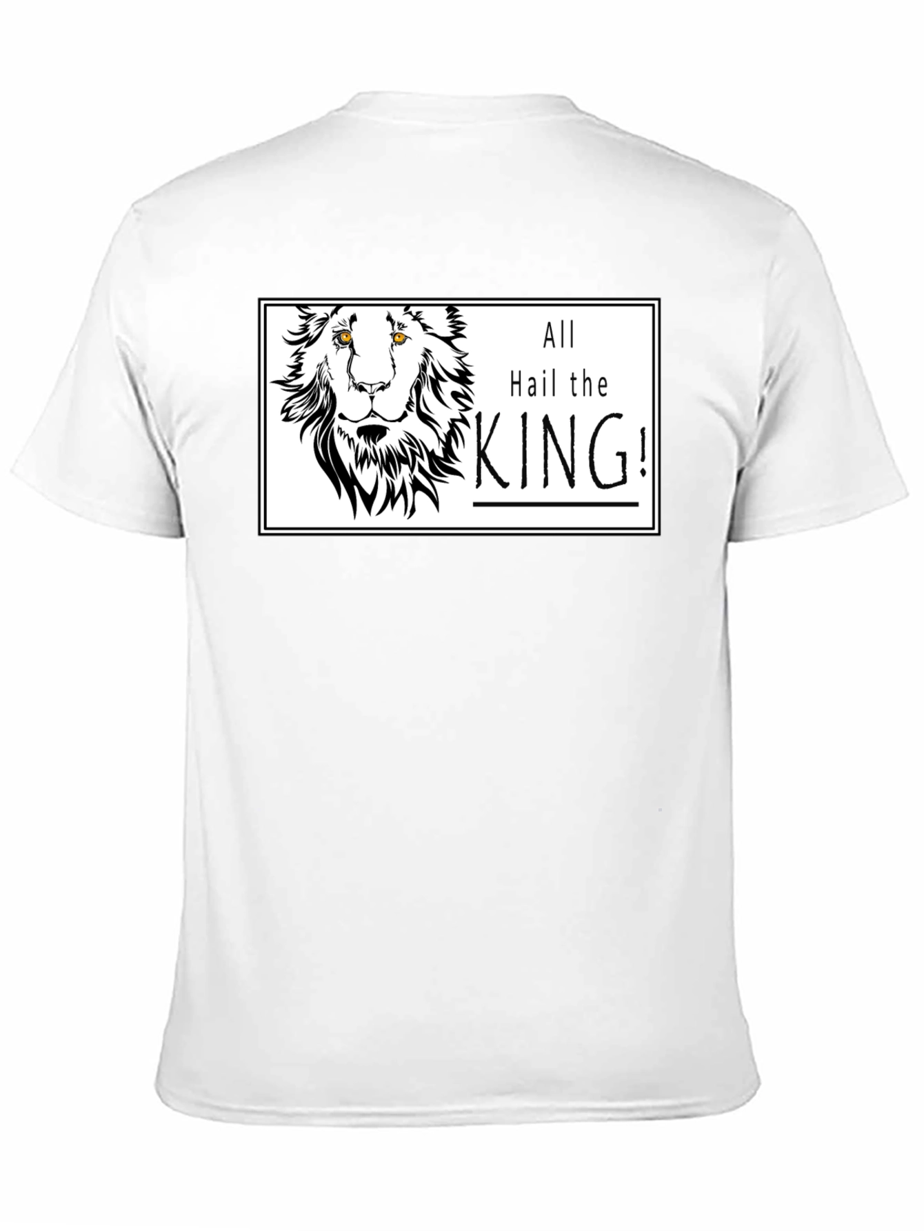All Hail the King Lion Graphic Tee