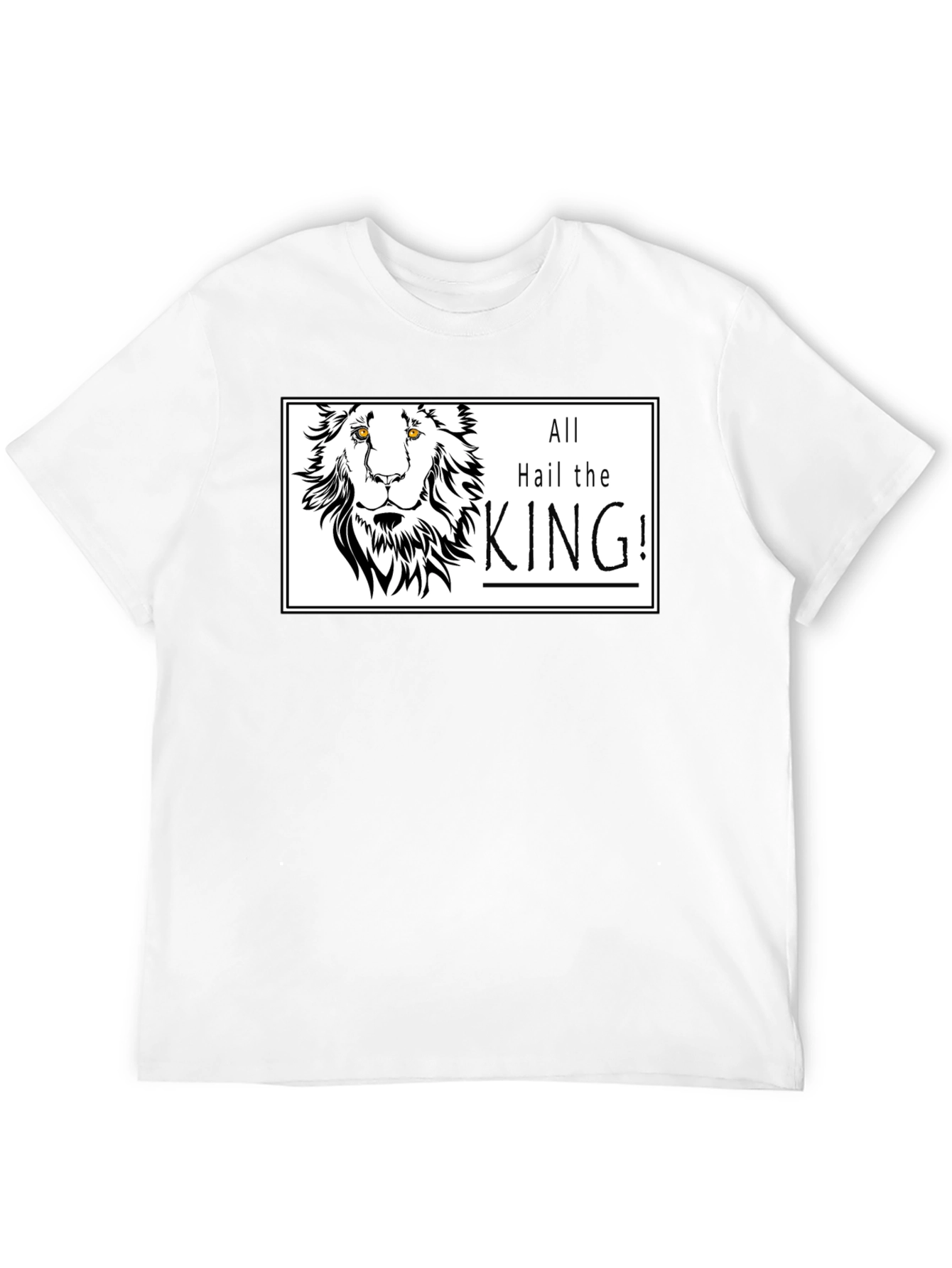 All Hail the King Lion Graphic Tee