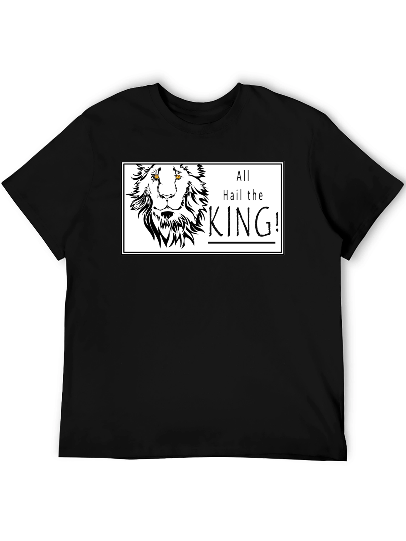 All Hail the King Lion Graphic Tee