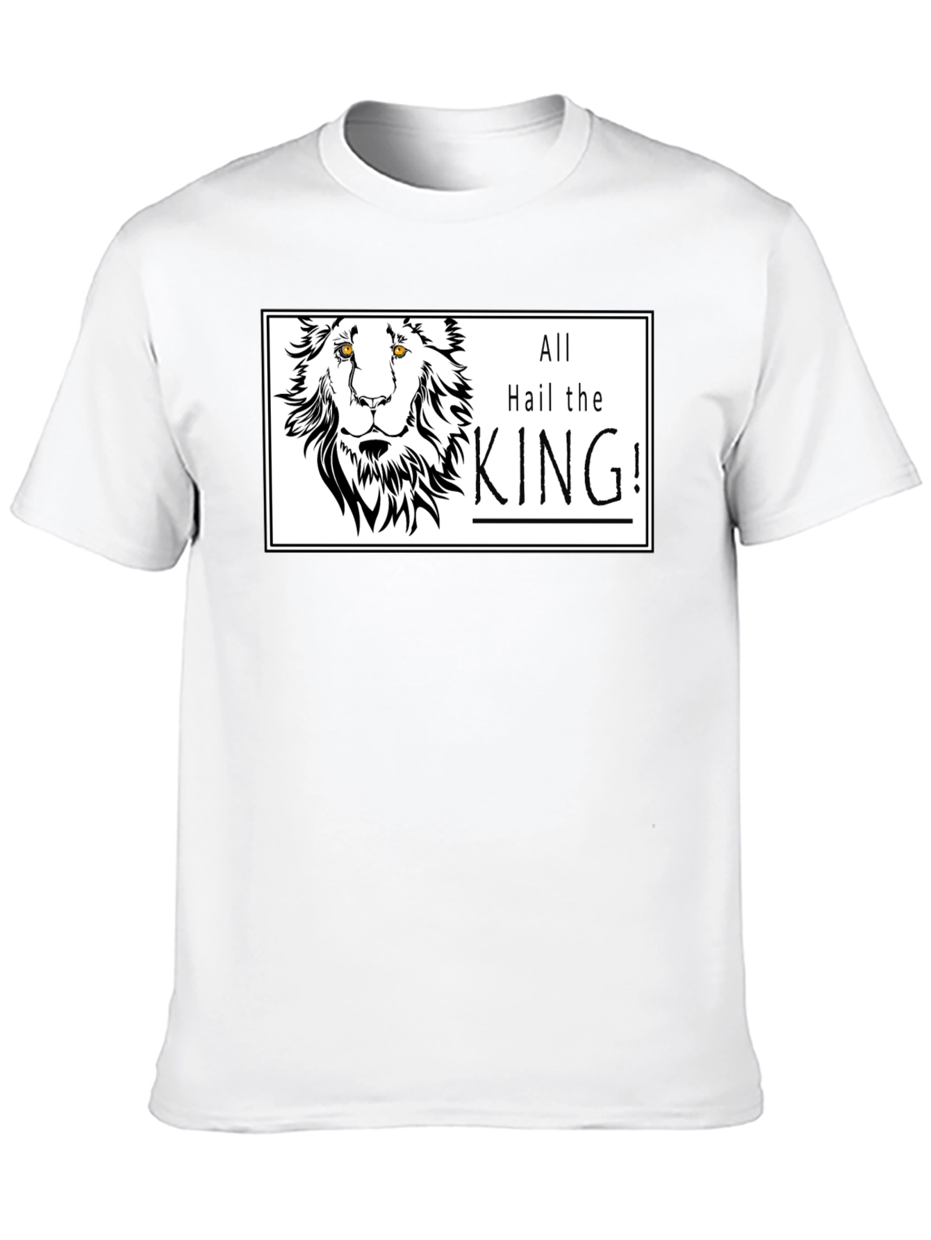 All Hail the King Lion Graphic Tee
