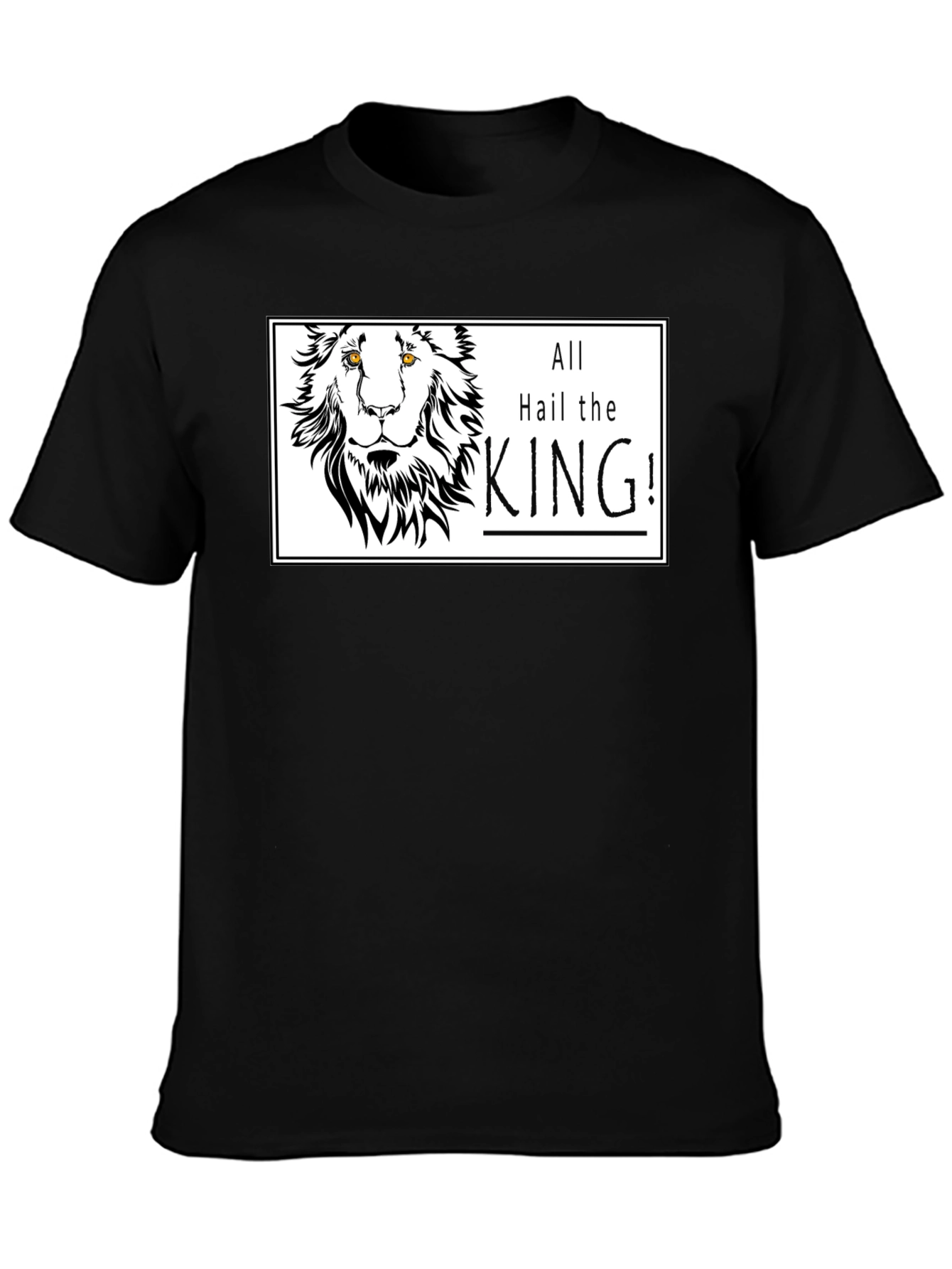 All Hail the King Lion Graphic Tee