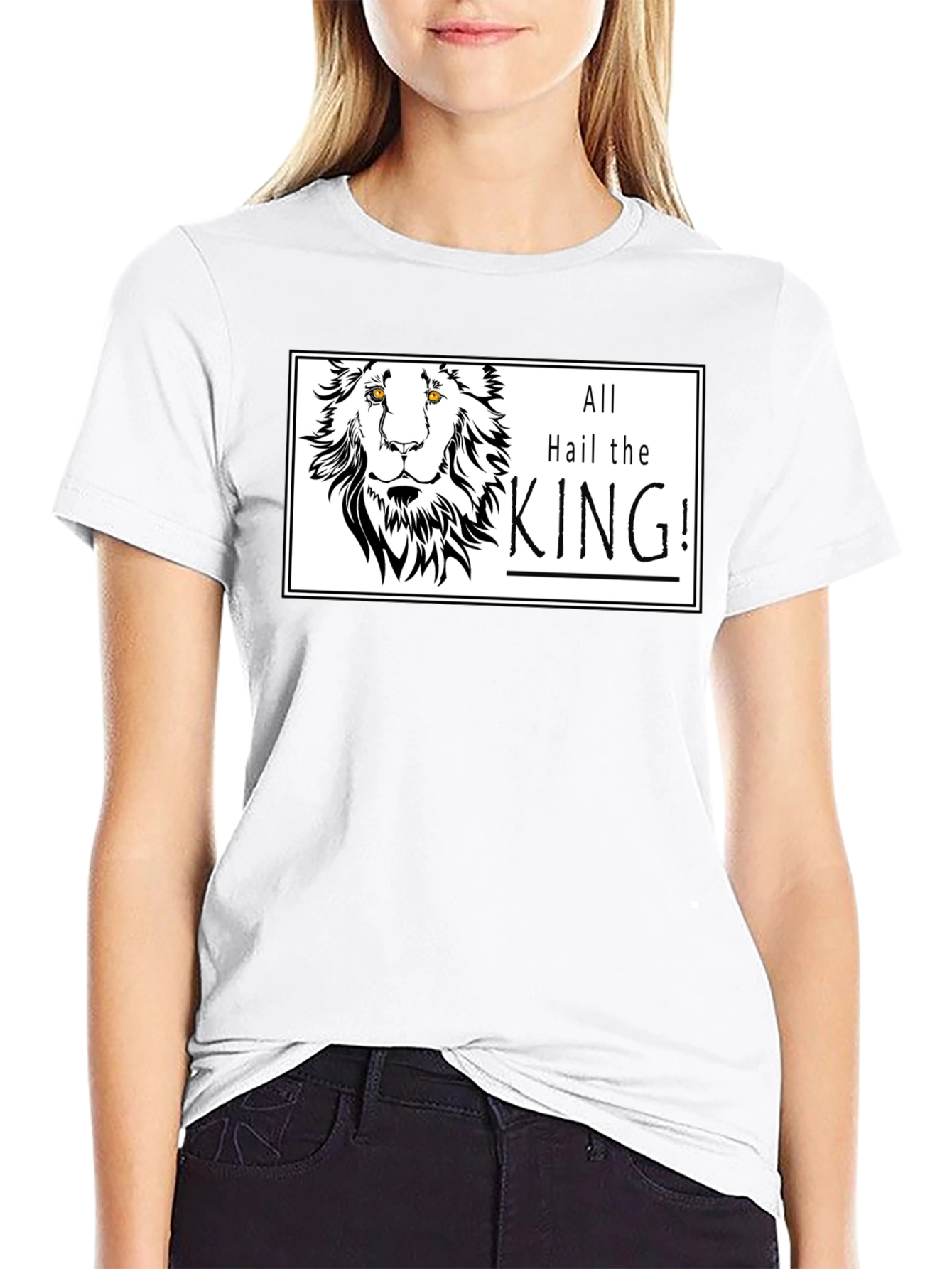 All Hail the King Lion Graphic Tee