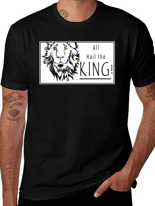 All Hail the King Lion Graphic Tee